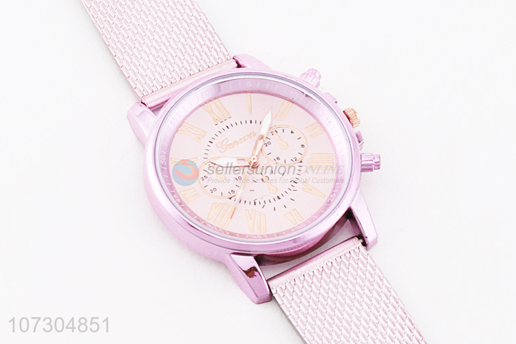 Fashion Style Ladies Wrist Watch Cheap Plastic Watch