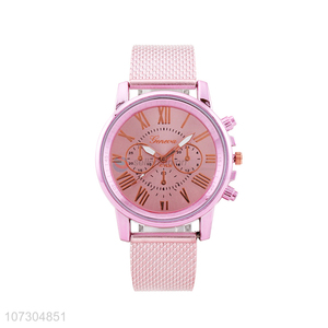 Fashion Style Ladies Wrist Watch Cheap Plastic Watch