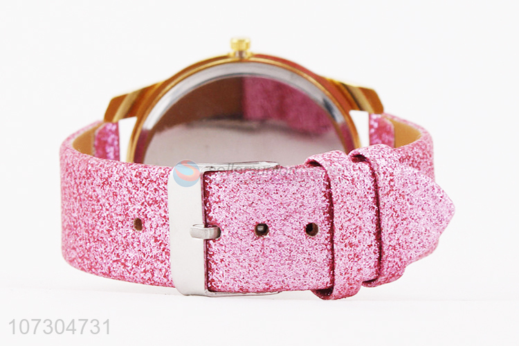 Fashion Design Colorful Watchband Watches For Girls