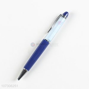 Low price customized logo plastic ball-point pens for office & school