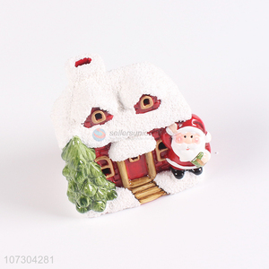 Creative design christmas style ceramic craft with light