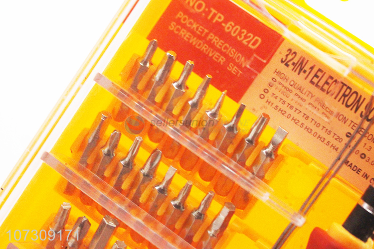 Factory Wholesale Precision Tools 32-In-1 Electron Screwdriver Set