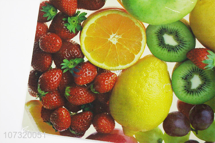 Reasonable price fruit printed mildewproof pp refrigerator mat freezer pad