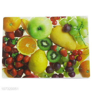 Reasonable price fruit printed mildewproof pp refrigerator mat freezer pad