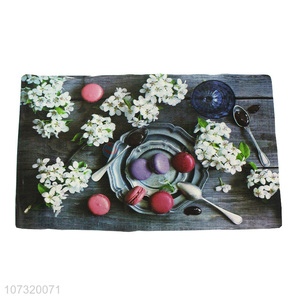 Latest style fashion prints anti-bacterial waterproof eco-friendly refrigerator mat