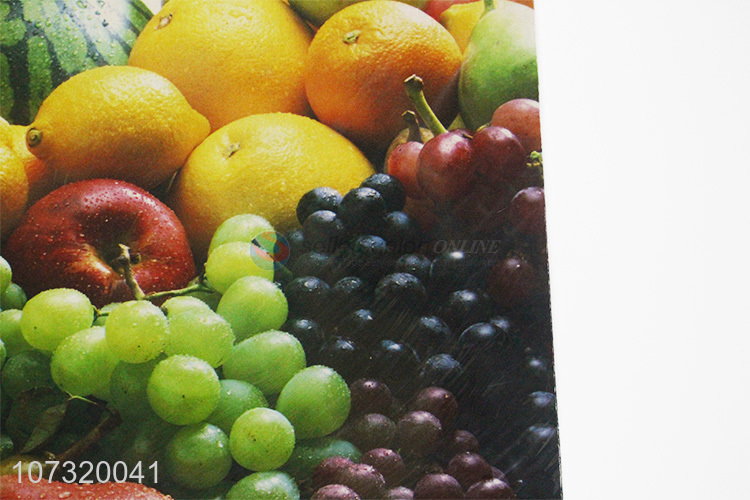 Hot sale fruit printed anti-bacterial waterproof eco-friendly eva refrigerator mat