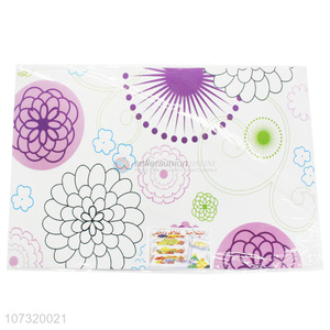 Good market flower printed mildewproof frosted pp refrigerator mat freezer pad