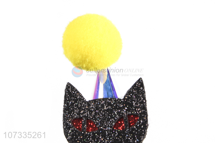 Premium Quality Halloween Dress Up Headwear Hairpins Black Cat Hair Clips