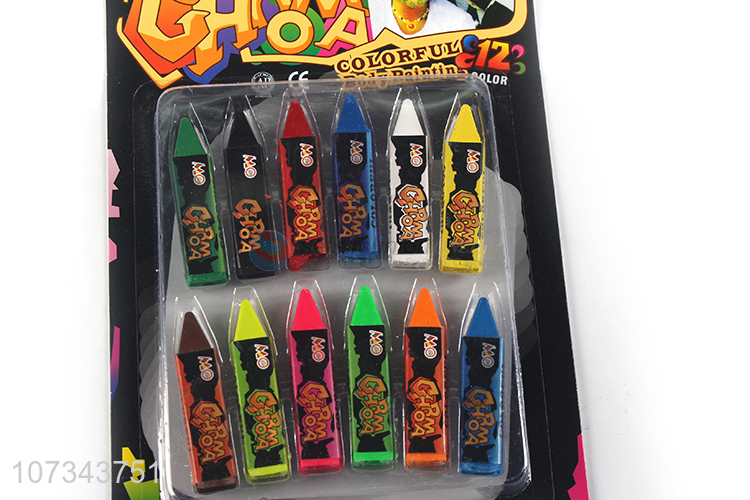 Most Popular Safe Non-Toxic Face Paint Crayons Face Paint Kit For Halloween Or Party