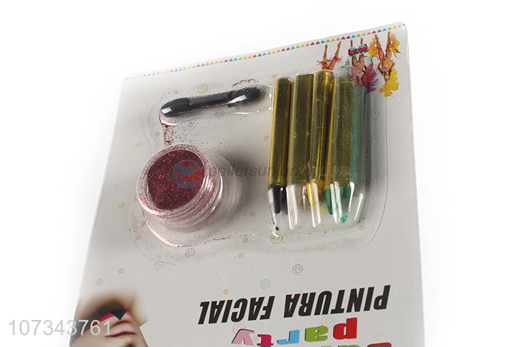 New Product 5 Colors Crayons Face Painting Non-Toxic Halloween Makeup Sticks