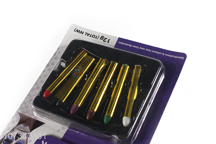 Wholesale Non-Toxic Crayon Painting Set Halloween Makeup Props