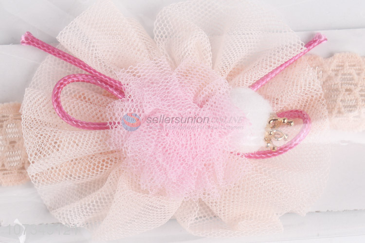 Promotional cheap delicate hair ornaments headband for girls