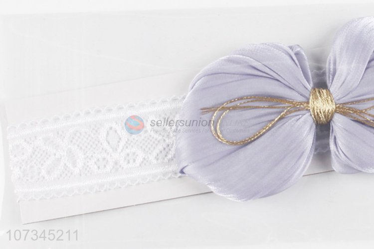 Low price elastic head wrap cute hairbands for girls