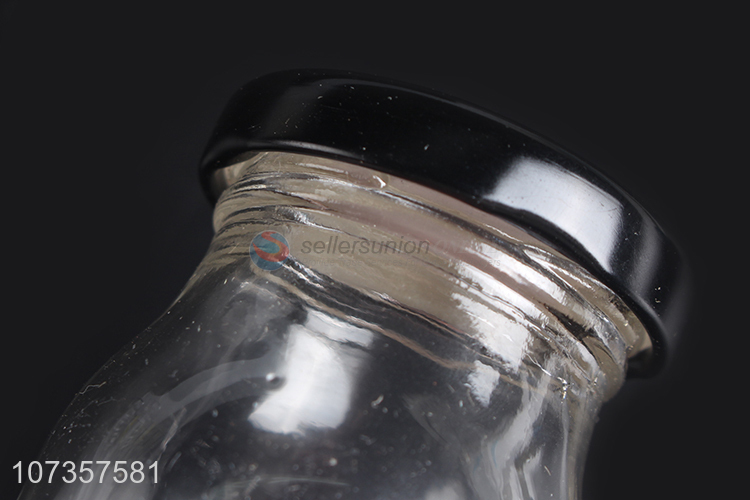 New products kitchen gadgets clear sealed glass jar food container