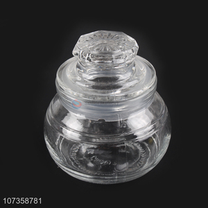 New style kitchen gadgets glass candy jar food storage jar