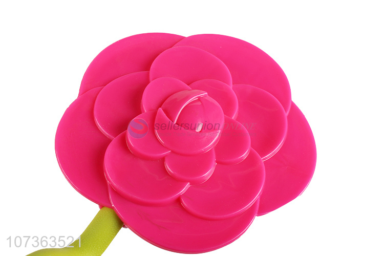 Unique Design Flexible Rose Shape Makeup Mirror Creative Folding Mirror