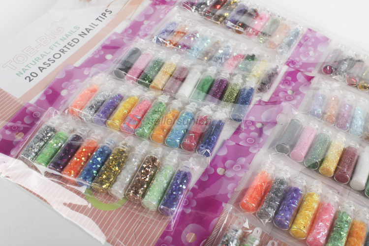 Reasonable Price 10 Bottles Nail Art Decoration Nail Art Diy Accessories Set