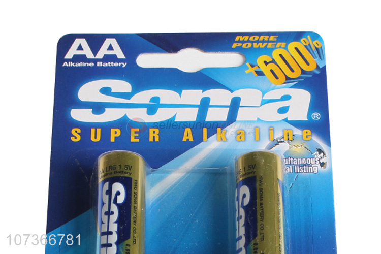 Wholesale Lr6 AA Battery 1.5V Alkaline Dry Battery