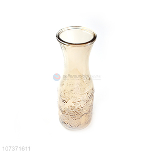 High Quality Glass Milk Bottle Beverage Storage Bottle