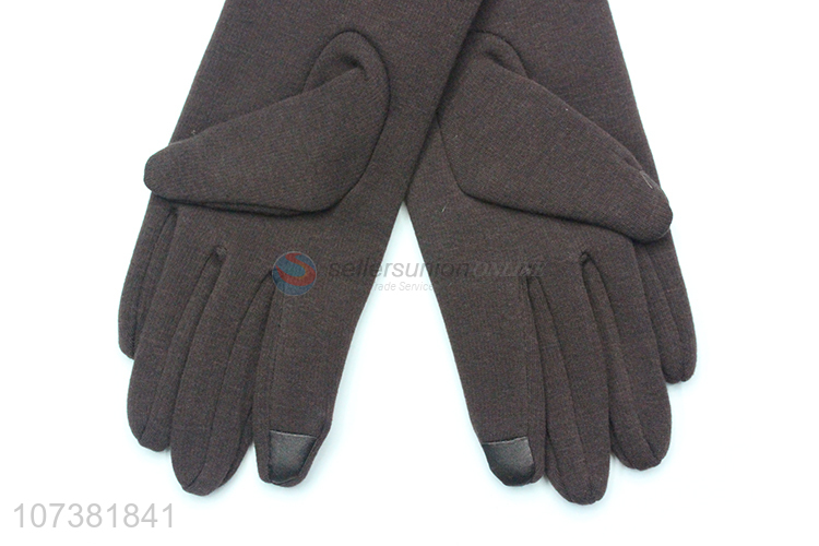 Reasonable Price Mirco Velvet Gloves Winter Warm Women Gloves