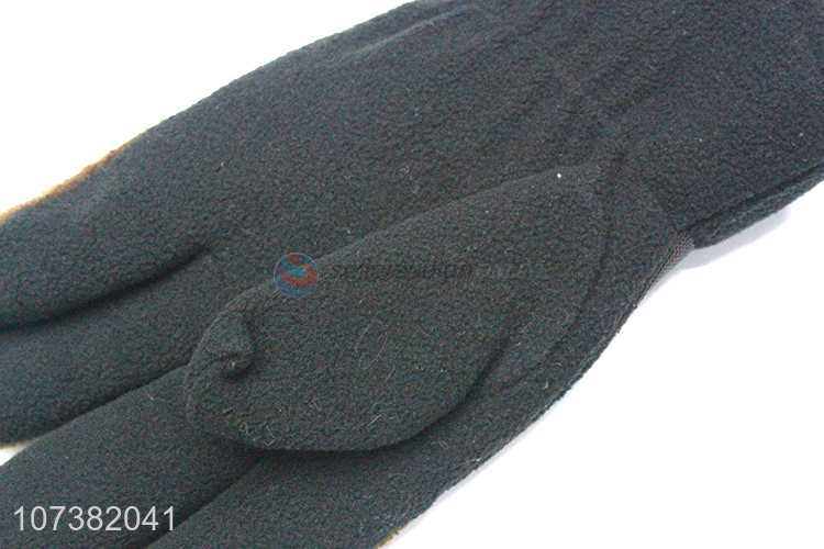 New Fashion Warm Winter Polar Fleece Gloves For Adults