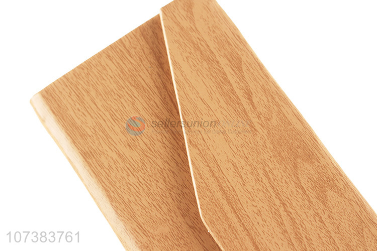 Good Sale Wood Grain Folding Triangular Eyeglass Case