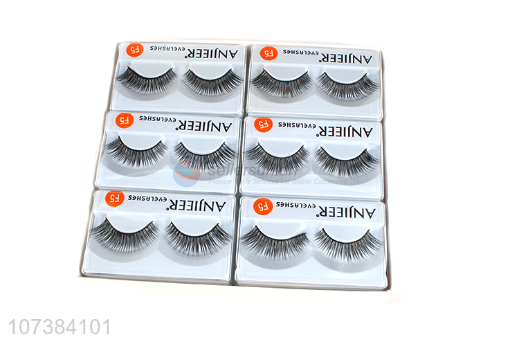 Professional Fashion Women Makeup Use Natural Realistic False Eyelashes