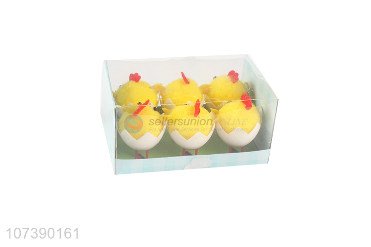 Best Selling Easter Decoration Yellow Chenille Easter Chicks