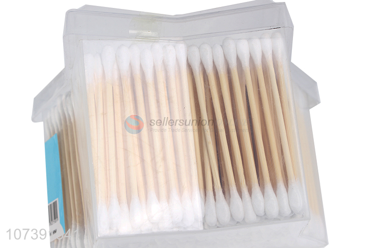 New Product Star Shape Plastic Box Packaging 500 Count Cotton Swabs