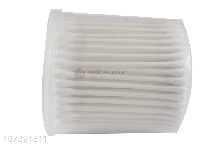 High Sales 200 Count White Plastic Stick Double Tipped Cotton Swabs