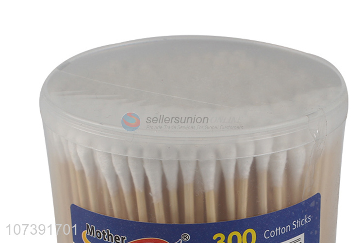 Professional Supply 300Pcs Disposable Double Heads Cotton Swabs