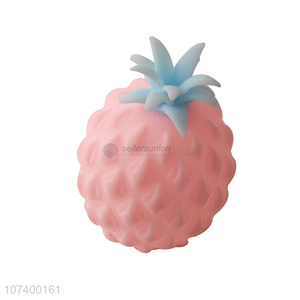 New product squeeze toy stress relief toy squishy pineapple toy