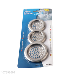 Good Sale 3 Pieces Floor Drain Best Sink Strainer Set