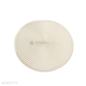 Suitable price round pvc table mat textilene material placemat