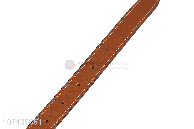 Good quality fashion female belts ladies pu belts