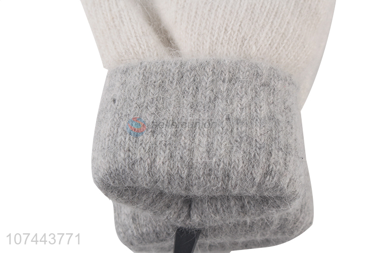 Popular Ladies Winter Warm Gloves Soft Gloves