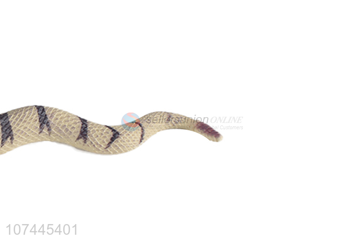 Hot sale realistic animal model toy tpr snake toy