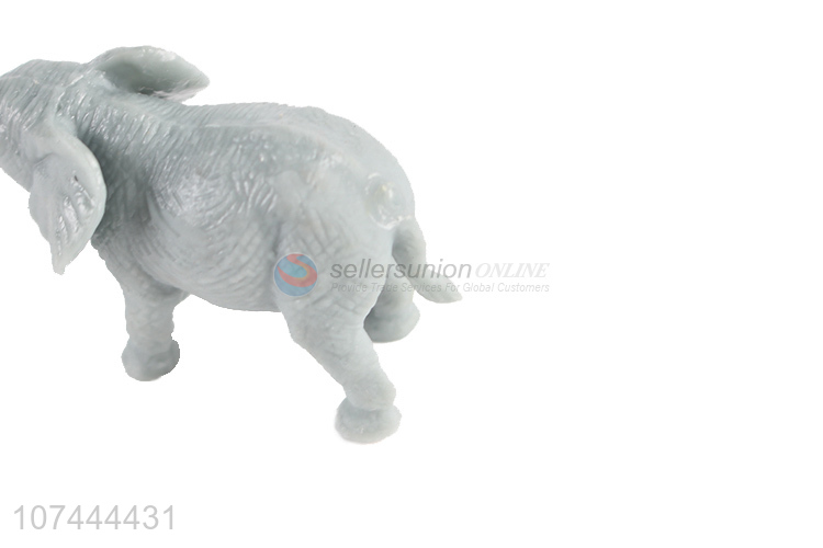 Low price plastic elephant model toy cartoon animal toys