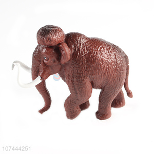 Hot sale plastic elephant model toy cartoon animal toys