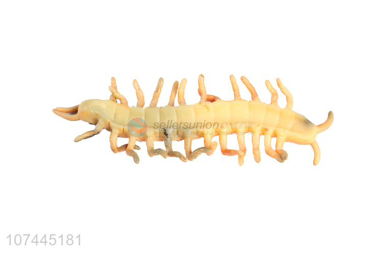 High quality simulation centipede toy animal toy for children