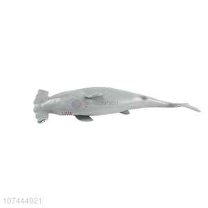 New arrival realistic animal model toy tpr hammerhead shark toy