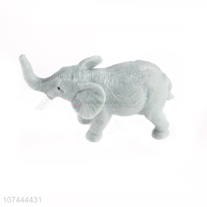 Low price plastic elephant model toy cartoon animal toys