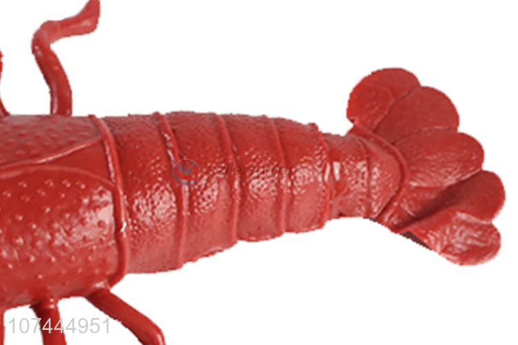 Low price plastic lobster model toy cartoon animal toys