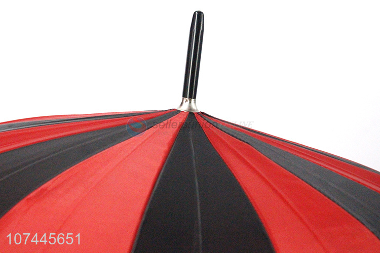 Best Sale Long Handle Semi-Automatic Straight Umbrella