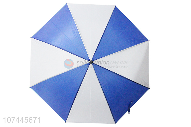 Simple Style Long Handle Windproof Straight Umbrella Golf Umbrella