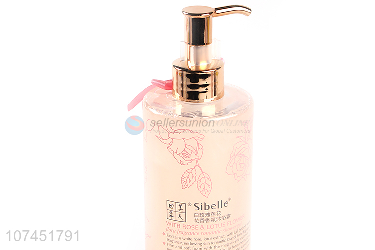 Top Selling 500Ml Flora Fragrance Romantic Shower Gel