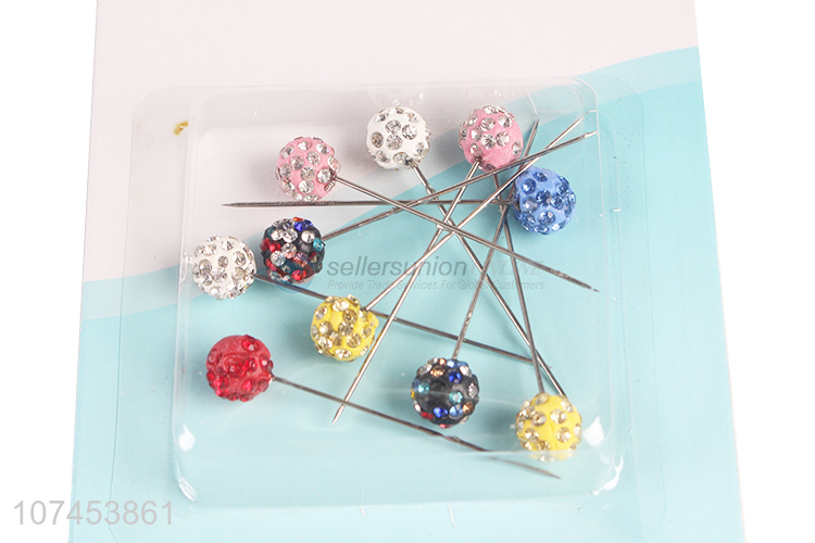 Color Pearl Heads Straight Pins Dressmaker Pin Craft Pin