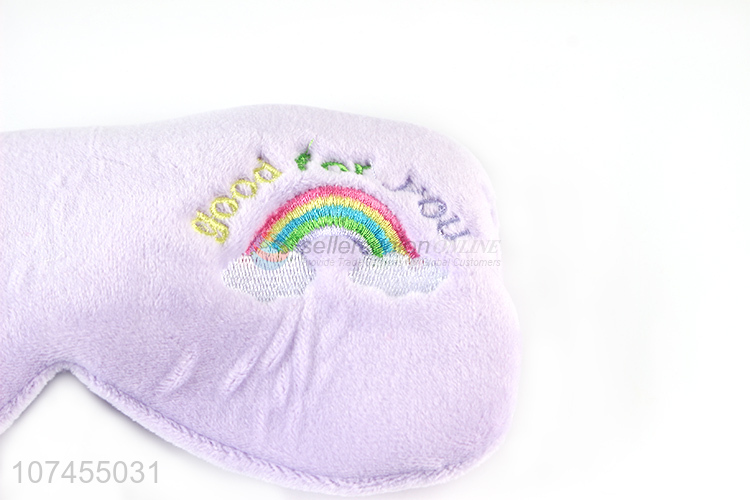 Best Quality Rainbow Embroidered Eye Mask Head Band