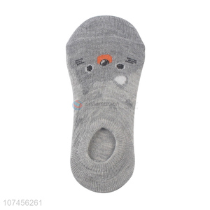 Wholesale popular custom logo comfortable ladies ship socks