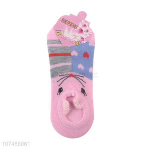 China supplier custom logo comfortable ladies ship socks